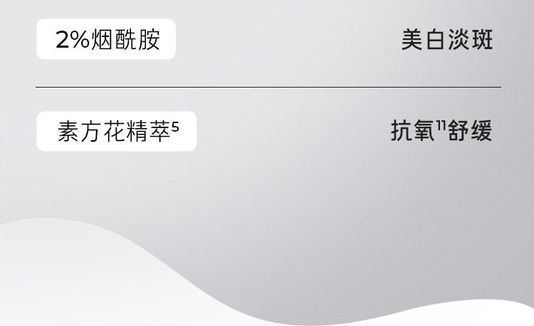 净白修护水感精华防晒霜