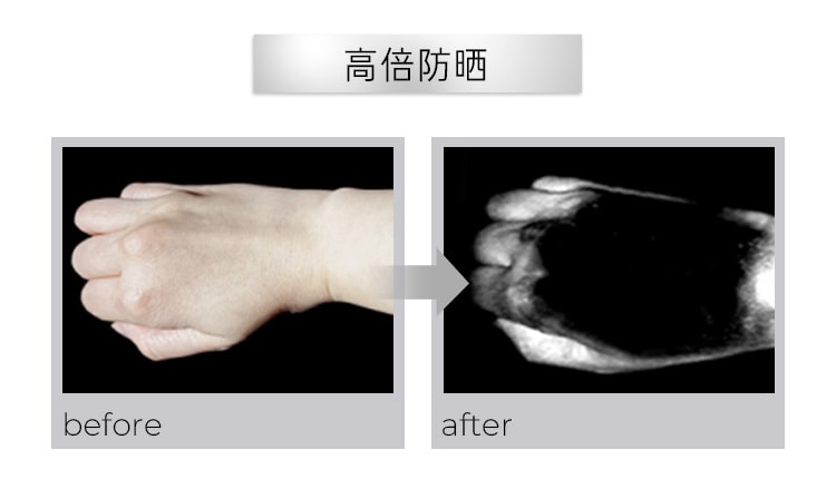 净白修护水感精华防晒霜